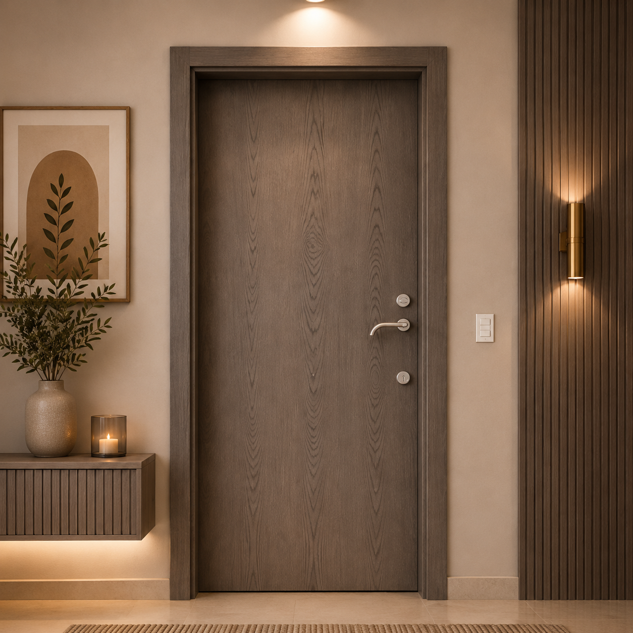 Portes en bois laqué